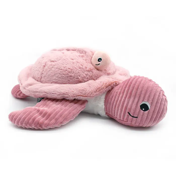 Les Ptipotos Sauvenou - The turtle mum & baby (pink)