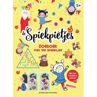 Standaard uitgeverij De Spiekpietjes - Doeboek met 100 spelletjes