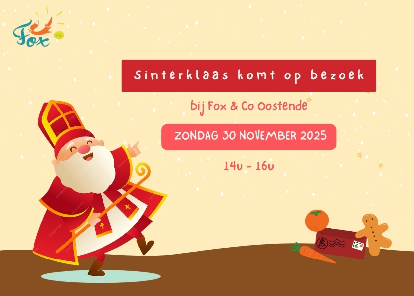 Sinterklaas op bezoek