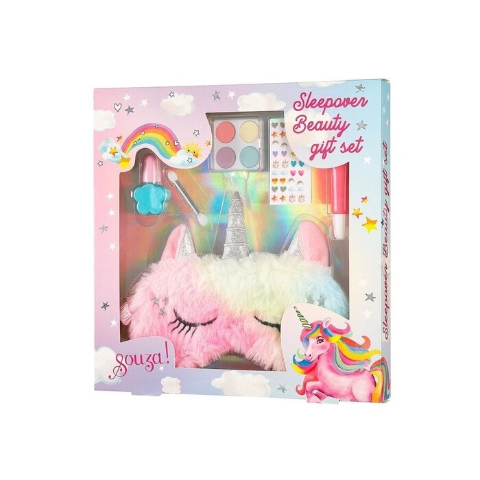 Souza for kids BEAUTY SET UNICORN - MAKE-UP SET + SLAAPMASKER