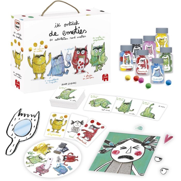 Jumbo Ik leer - Het Kleurenmonster - Ik ontdek de emoties