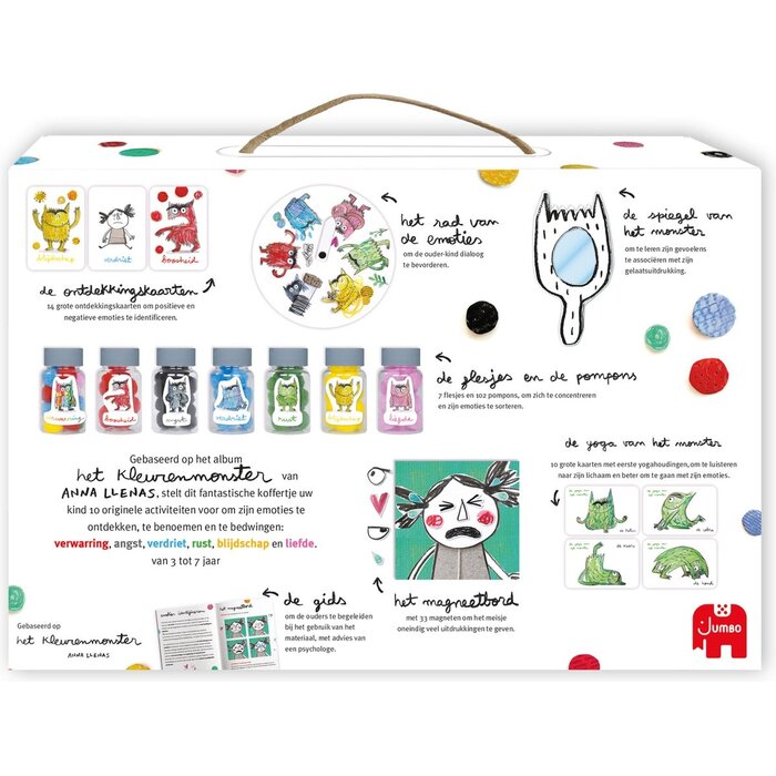 Jumbo Ik leer - Het Kleurenmonster - Ik ontdek de emoties