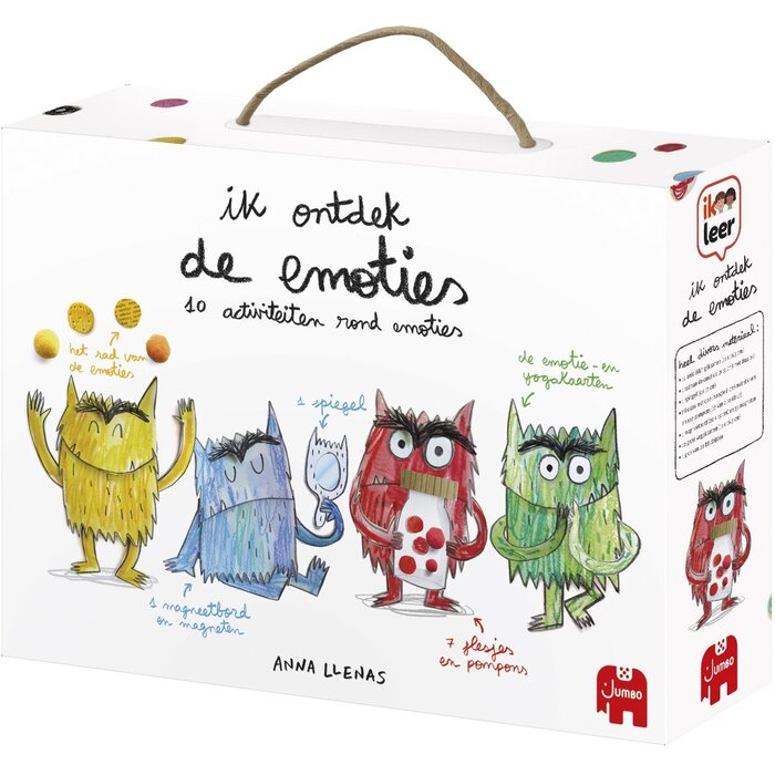 Jumbo Ik leer - Het Kleurenmonster - Ik ontdek de emoties