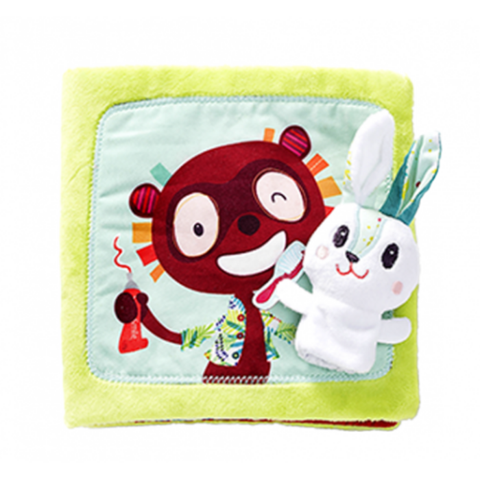 Lilliputiens BOEK KONIJNTJE TANDARTS