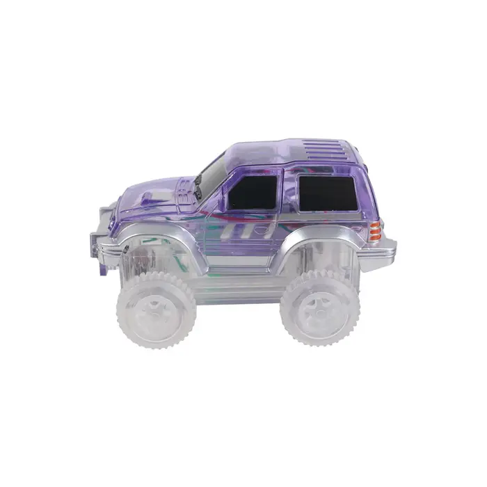 Cleverclixx Race track car - Pastel paars