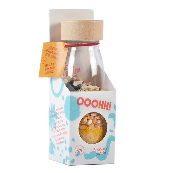 Petit Boum Sensory bottle - Farm