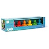Set Van 6 Kermiseendjes - Regenboog