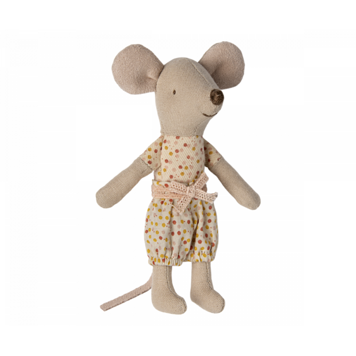 Maileg Little sister mouse in matchbox