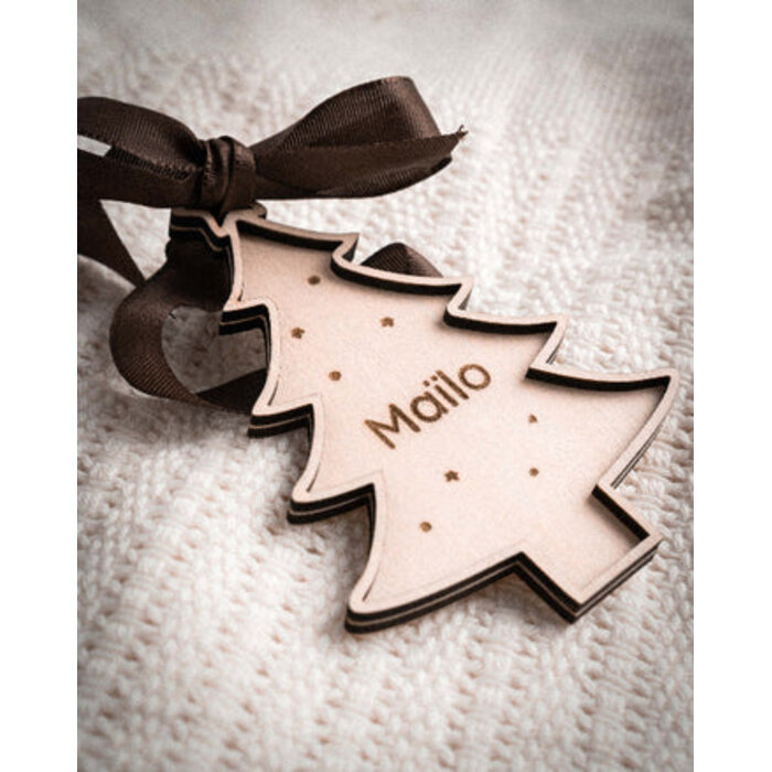 Loved by Lio Gepersonaliseerde kerstboom - Met naam