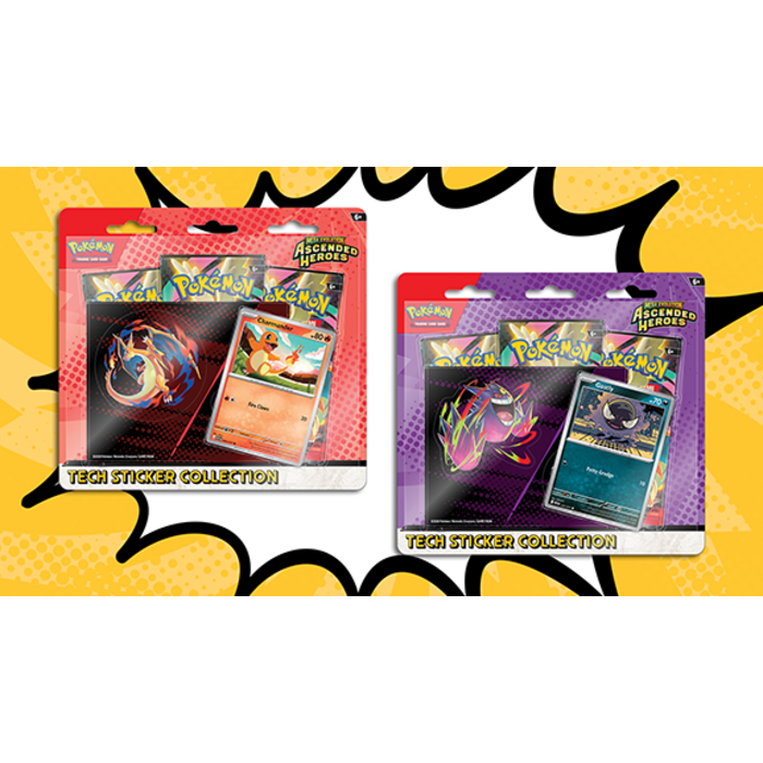Pokémon Mega Evolution - Ascended Heroes- Tech Sticker Box