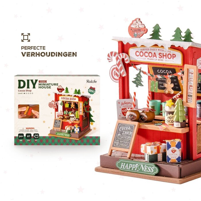 Rolife ROLIFE - Robotime DIY Cocoa Shop