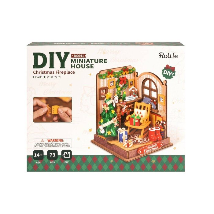 Rolife ROLIFE - Robotime DIY Christmas Fireplace