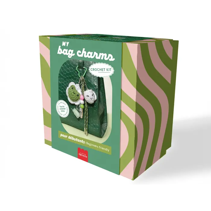 La petite epicerie Bag Charms haakset - Matcha Club