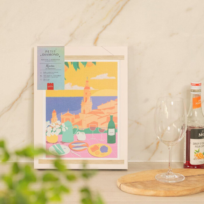La petite epicerie Diamond painting kit - Petit diamond - Menton