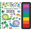 Stempelen met je vingers - Dieren