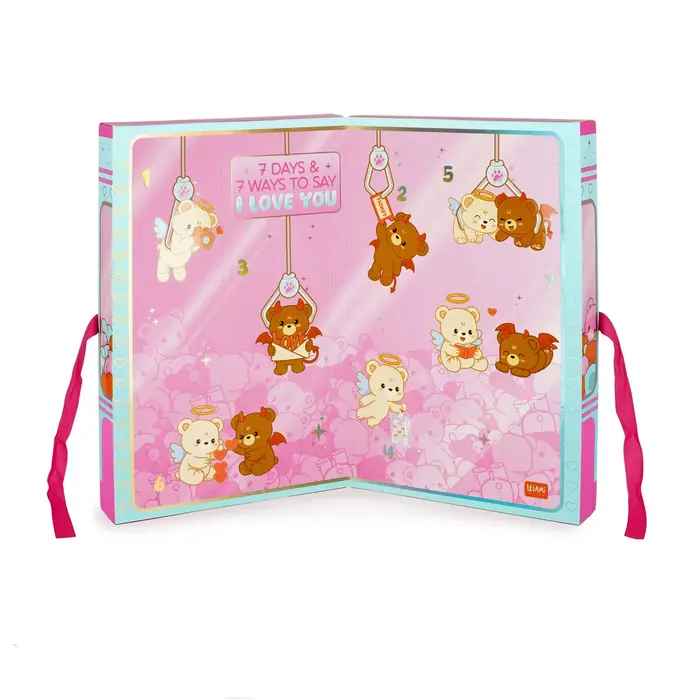 Legami Doos met 7 verrassingen - 7 Days & 7 ways to say I LOVE YOU