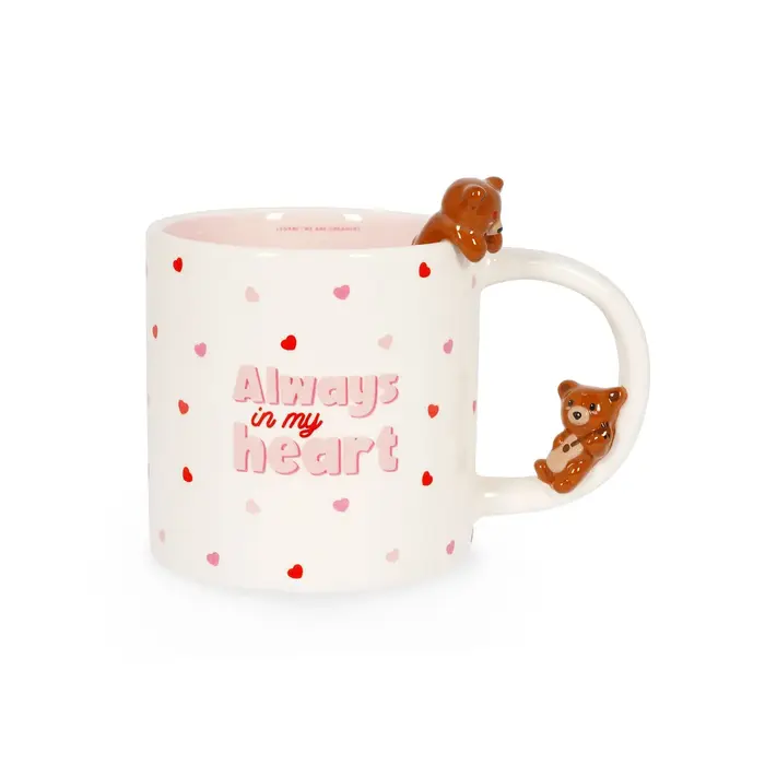 Legami STONEWARE MUG - TOO CUTE TO HANDLE - TEDDY BEAR 350 ML