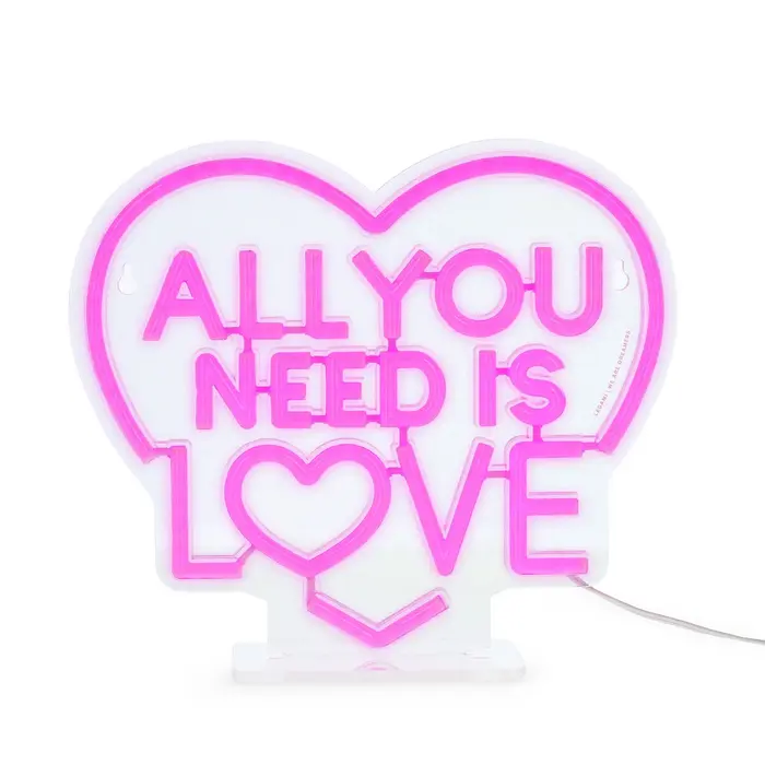 Legami Neon licht - It's a sign - All you need is love