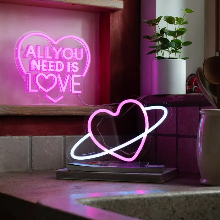 Legami Neon licht - It's a sign - All you need is love