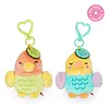SET OF 2 PLUSH KEY RINGS - SUPER SOFT! - TINY - SECRET HTS I LOVE YOU 2026 4