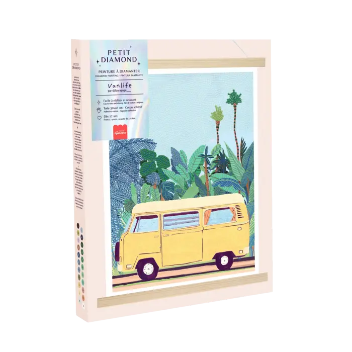 La petite epicerie Diamond painting kit - Petit diamond - Van Life