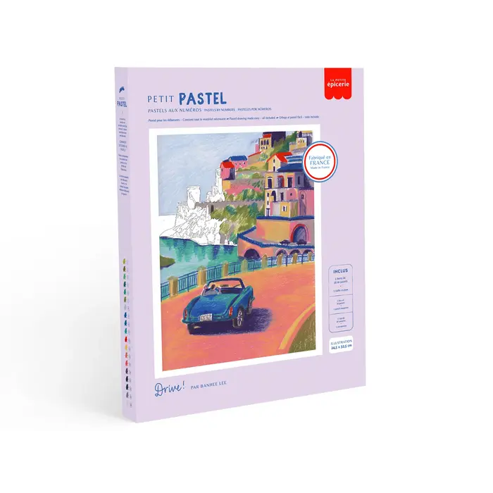La petite epicerie Petit pastel - Kleuren op nummer - Drive!
