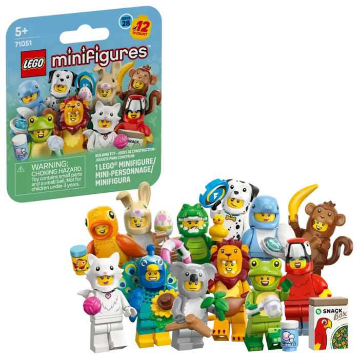 Lego Mini figuren - Serie 28: Dierenkostuums