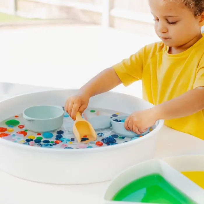 Inspire My play Nesting scoop set (3) - Coral