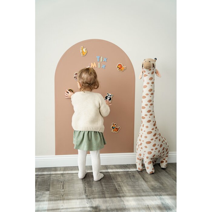 Tix & Mix Magnetische muursticker - Brown sugar