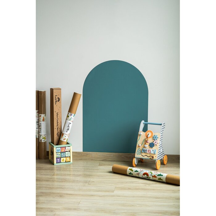 Tix & Mix Magnetische muursticker - Cyan Wave