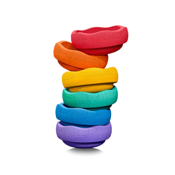 Stapelstein Stapelstein® Original Rainbow – 6-delig