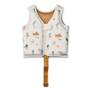 Liewood DOVE - SWIM VEST | SEA CREATURE/SANDY