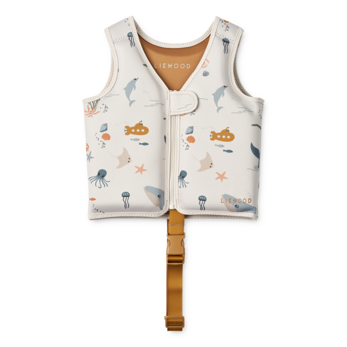 Liewood DOVE - SWIM VEST | SEA CREATURE/SANDY