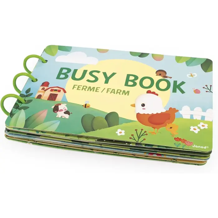 Janod Busybook - Boerderij