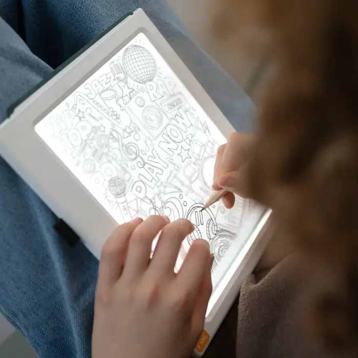 Kidywolf Kidydraw Pad - Verlichte tekentablet - Meli Melo (10J+)