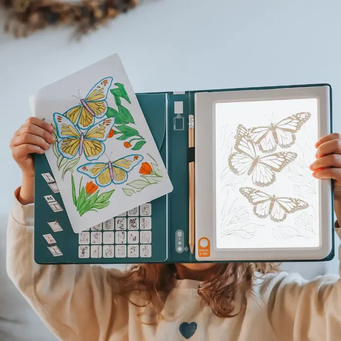 Kidywolf Kidydraw Pad- Verlichte tekentablet - Dieren (8J+)