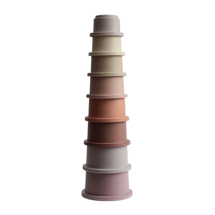Mushie Stapeltoren - Pastel