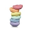 Stapelstein® - Original Mini rainbow - Pastel