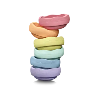Stapelstein Stapelstein® - Original Mini rainbow - Pastel