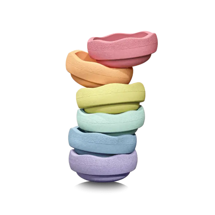 Stapelstein Stapelstein® - Original Mini rainbow - Pastel