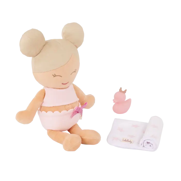 Lullababy  Lullababy - Zacht badpop (blond) & accessoires