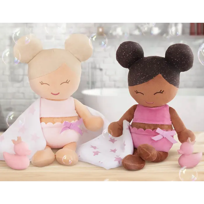 Lullababy  Lullababy - Zacht badpop (bruin) & accessoires - Copy