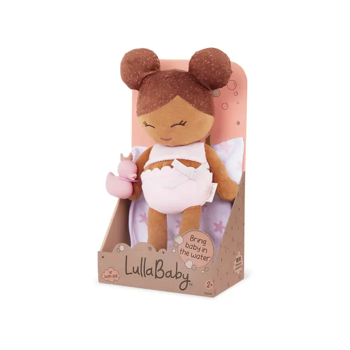 Lullababy  Lullababy - Zacht badpop (bruin) & accessoires - Copy