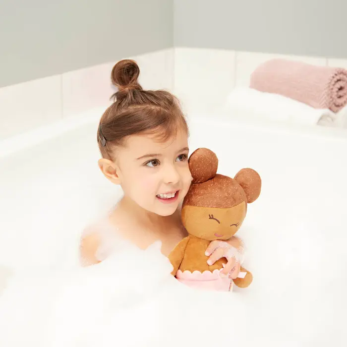 Lullababy  Lullababy - Zacht badpop (bruin) & accessoires - Copy