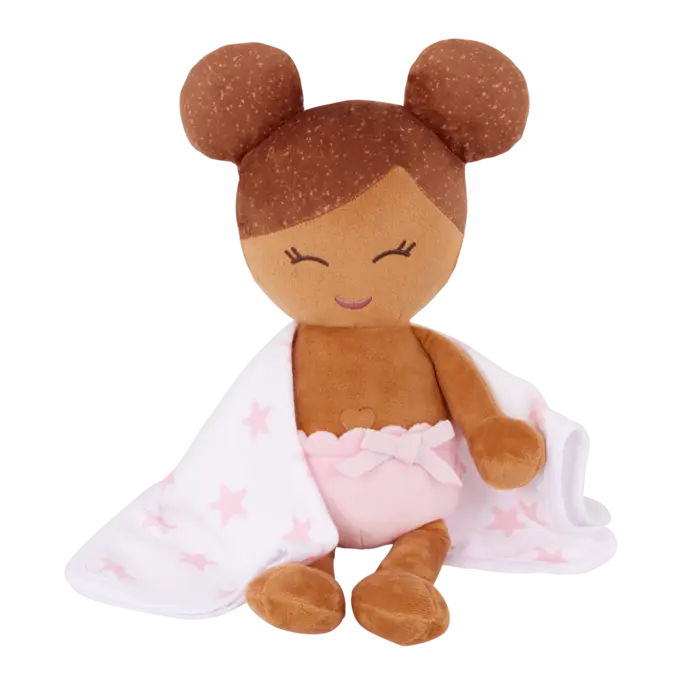 Lullababy  Lullababy - Zacht badpop (bruin) & accessoires - Copy