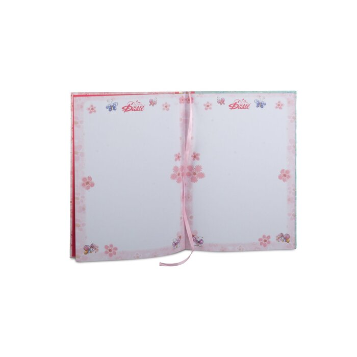 Diddl Diddl - Notitieboek A4 met hardcover (bloemen)