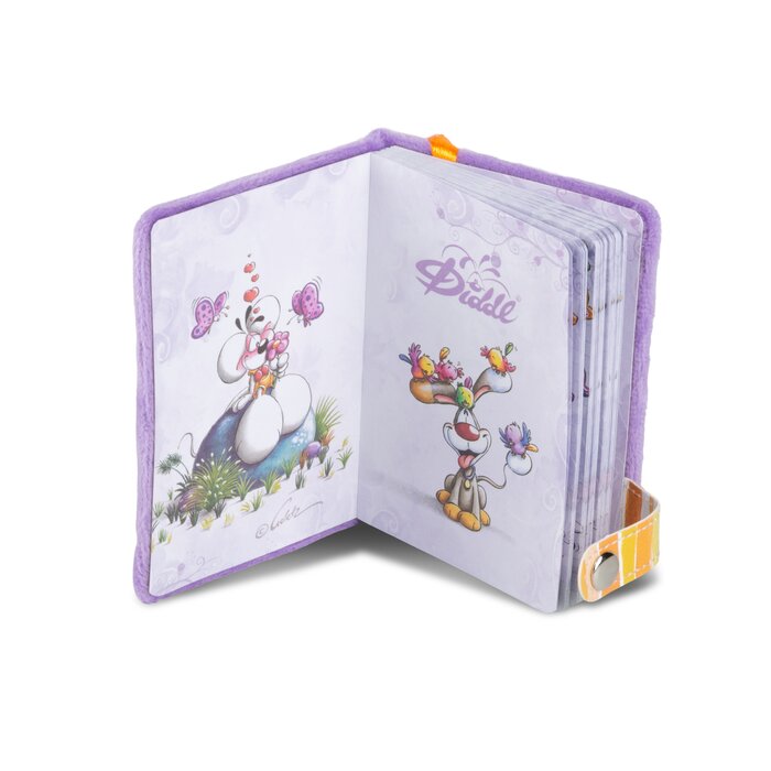 Diddl Diddl - Notitieboekje A7 mini (plushe, sleutelhanger)