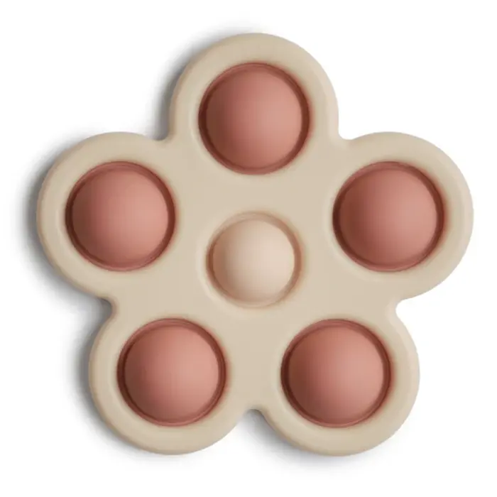 Mushie Press toy FLOWER - Rose