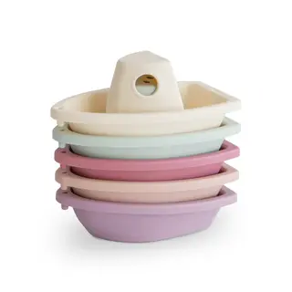 Mushie Bath boats - Petal