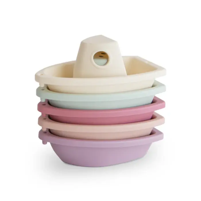 Mushie Bath boats - Petal
